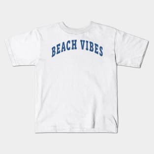 Beach Vibes Capital Kids T-Shirt